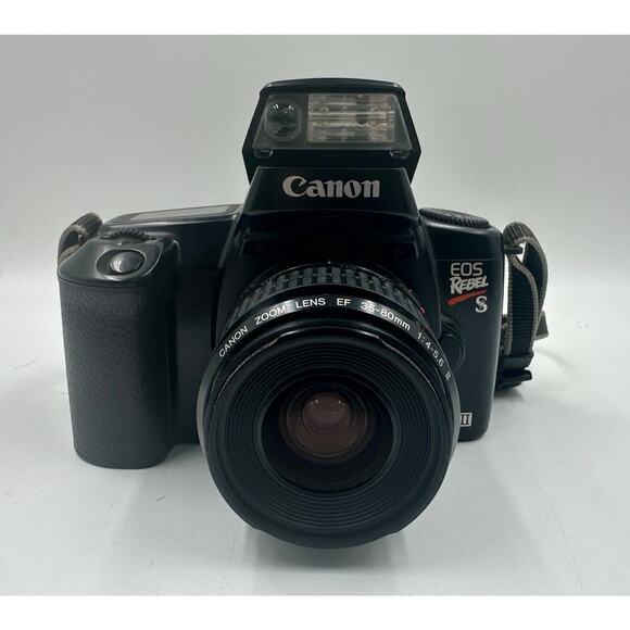 Canon EOS Rebel S 35mm SLR Film Camera w/ EF 35-80mm Lens UNTESTED - Picture 3 of 9